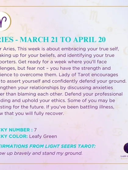 This week's tarot guidance for Aries. This week is about embracing your true self, speaking up for your beliefs, and identifying your true supporters.
