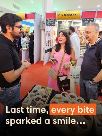 Last time at the Upper Crust show, every bite sparked a smile. We are excited to be back again, sharing our tangy, spicy, and sweet flavours with all of you.