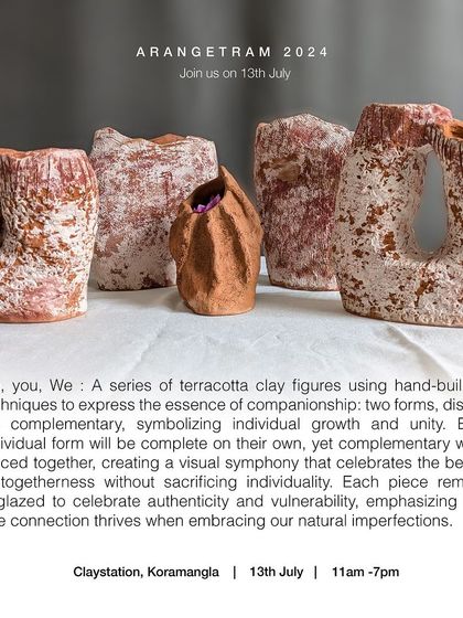 Clay Station - Pottery & Ceramics Classes & Workshops Our Community Showcase: Arangetram & Hunar photo 47