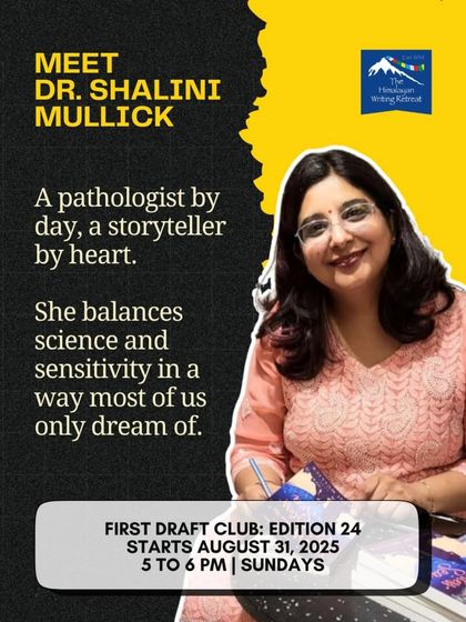Dr. Shalini Mullick is proof that you don't have to quit your day job to pursue your passion. A pathologist by day and a storyteller by heart, she masterfully balances science with the sensitivity of creative writing.