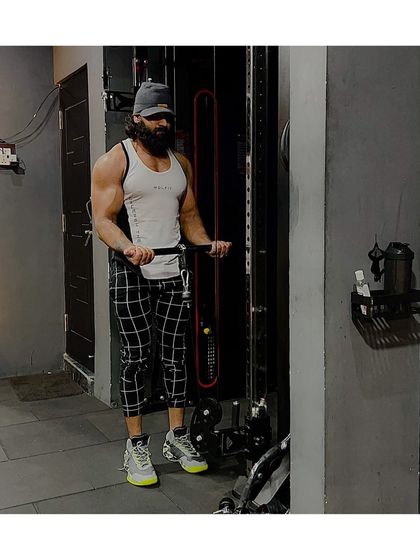 Step by step, day by day. Using the cable machine for bicep curls, which provides constant tension throughout the movement.