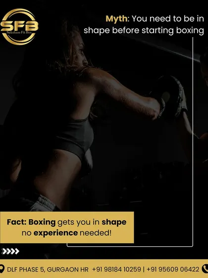 Let's bust some fitness myths. You don't need to be in shape to start boxing; boxing is what gets you in shape. No experience is needed to begin your journey with me.