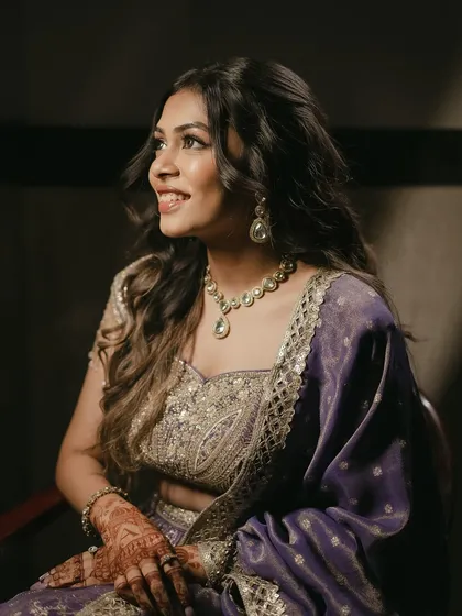 A happy, candid moment from my engagement day. The makeup I chose was all about glowing skin and feeling comfortable, which is exactly what I want for all of my brides.