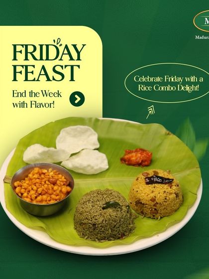 End the week with flavor. Our Friday Feast rice combo is the perfect way to celebrate.