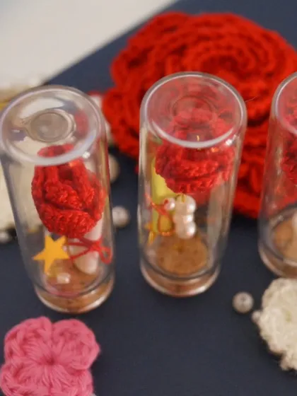 These tiny bottled roses are one of my favorite things to make. They are small, sweet, and carry a world of meaning.
