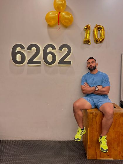 Celebrating 10 years of 6262 Fitness. This journey has been incredible, and I'm grateful for every person who has been a part of it. Here's to many more years of growth and inspiration.