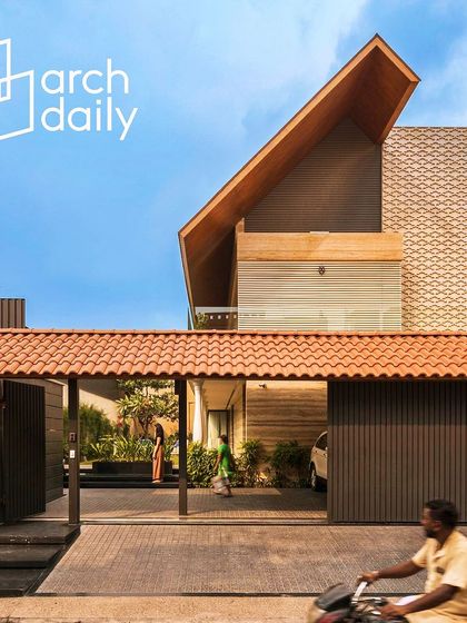 Our "Indian Modern House" project, featured in ArchDaily, showcases a deep, covered veranda that blends traditional Indian architecture with modern sensibilities. It creates a shaded, transitional space that is perfect for enjoying the outdoors.