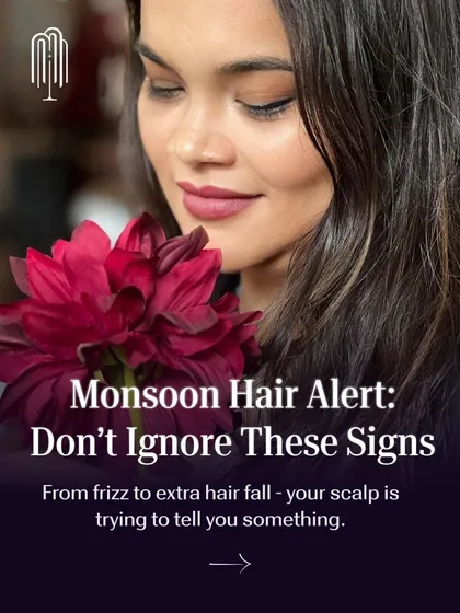 Is the monsoon season causing extra hair fall and frizz? This is a common concern I address at the clinic. Your scalp is trying to tell you something, and understanding these signs is the first step toward finding a solution that works.