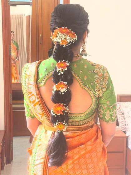 Laxmi Ramkrishna - Special Occasion Hairstyling Traditional South Indian Braids photo 5
