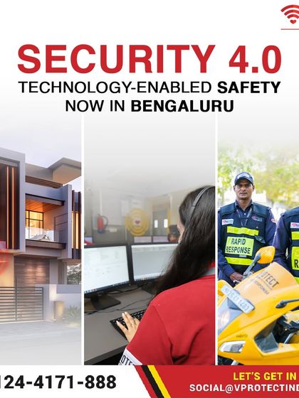 Welcome to Security 4.0, now in Bengaluru. We are redefining safety with technology-enabled protection that is faster, smarter, and always on. It's time to step into the future of security.
