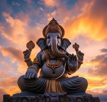 As the "Lord of Beginnings" and "Remover of Obstacles," Lord Ganesha gives devotees the strength and confidence to navigate life's ups and downs with his comforting presence.