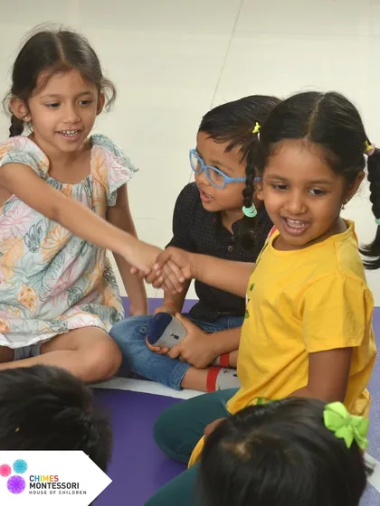 Learning grace and courtesy starts early. We guide children in simple acts of kindness, respect, and social connection, helping them build the foundations for strong, positive friendships and emotional intelligence.
