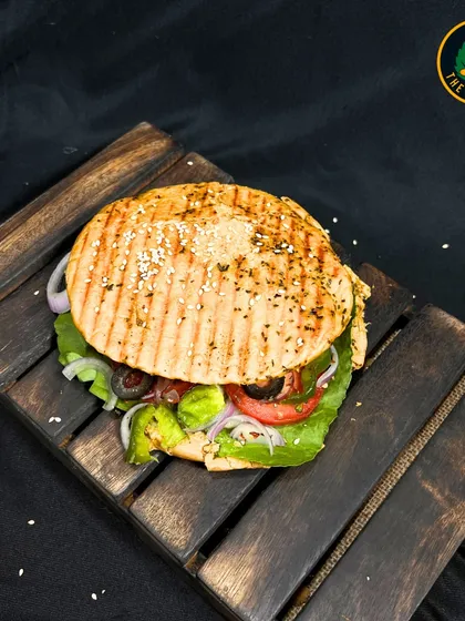 Introducing my new Protein Panini. It's grilled to perfection and can be customized with your choice of protein, from tofu and paneer to chicken and prawns.