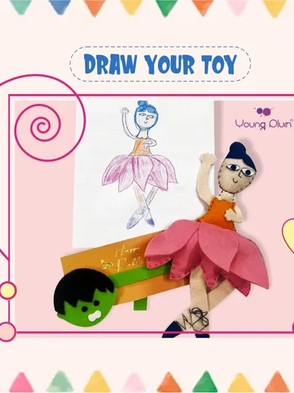 Imagine your child's drawing becoming their new favorite toy. Our most unique service transforms their 2D artwork into a custom, hand-stitched plush doll, creating a keepsake they'll cherish forever.