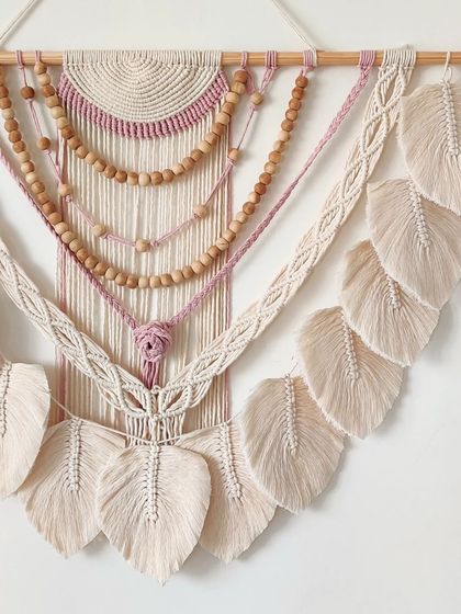 Shikha Agarwal - Custom Macrame & Crochet Home Decor Large Statement Wall Hangings photo 56