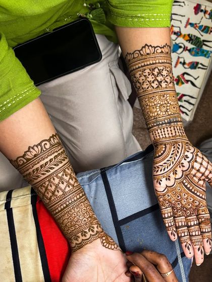 Lotus Mehendi Arts - Event Mehendi Services Intricate Bridal & Sangeet Mehendi photo 16