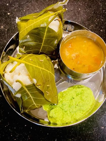 This is Kottige, a traditional steamed idli from my hometown. I believe in the power of our ancestral foods because our gut bacteria are adapted to them, which helps with better absorption and digestion. Eating traditional food is key to good gut health.