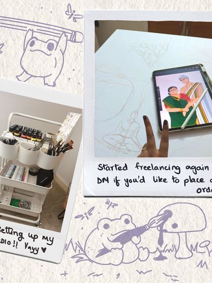 Rachita Burjupati - Custom Portraits & Illustrations Behind the Art: Sketches & Timelapses photo 13