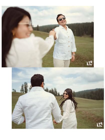 A "follow me to" style collage from the Kashmir meadows. These shots are playful and engaging, inviting the viewer into their beautiful, natural surroundings.