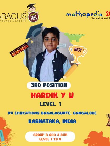 Abacus D Maths Academy - Educational Franchise & Teacher Training Mathopedia: Our Annual Competitions photo 83