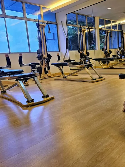 The beautiful studio in Kuala Lumpur on the first day of my Pre-Trainer Gyrotonics Foundation course. It's always inspiring to learn in new environments dedicated to movement.