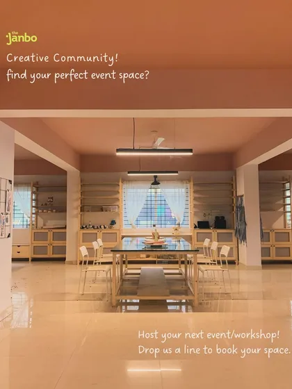 Looking for a place to host your next creative workshop or event? Our studio is available for rent and can be configured to fit your needs.