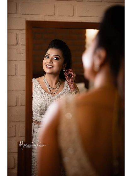 Makeovers by Ramya - Hair Styling & Saree Draping South Indian Wedding Diaries photo 67