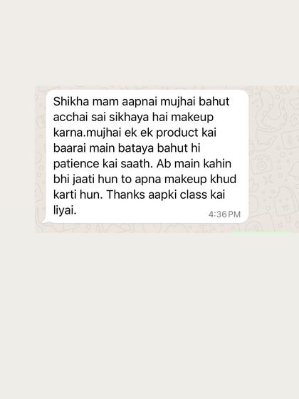 Shikha Agarwal - Personal Self-Makeup Classes Hear From My Students photo 65