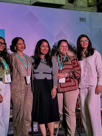 A group photo with the brilliant panel of dermatologists after our session on regenerative medicine. These are the minds shaping the next era of medical aesthetics in India.