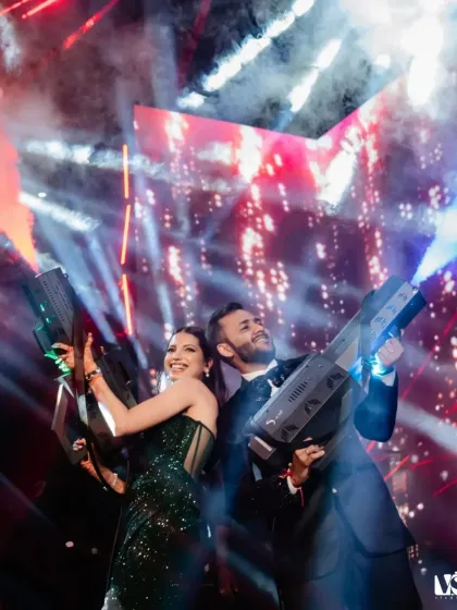 The celebration doesn't stop at the ceremony. We capture the wild, uninhibited joy of the after-party, where you can let loose with your loved ones. This is where the energy is electric, and we're right there in the middle of it.