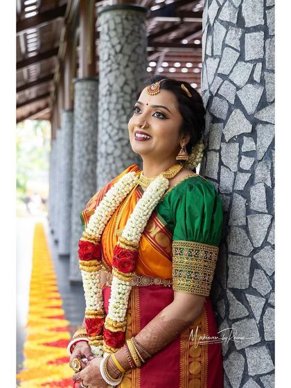 Makeovers by Ramya - Hair Styling & Saree Draping South Indian Wedding Diaries photo 58