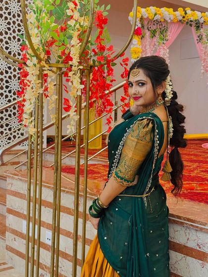 CB Rental Dresses - Women's Occasion Wear Rental Langa Davanis (Half Sarees) photo 25