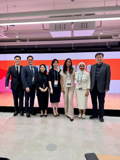 With the esteemed panel of speakers at Korea Derma 2025. I am grateful to connect with such brilliant minds dedicated to advancing skin health.