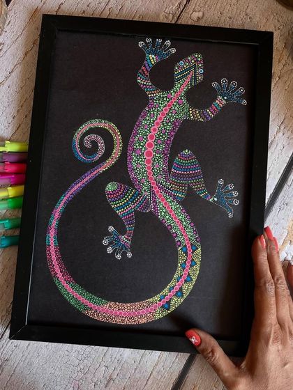 Mandala & Dot Art Wall Decor photo 6