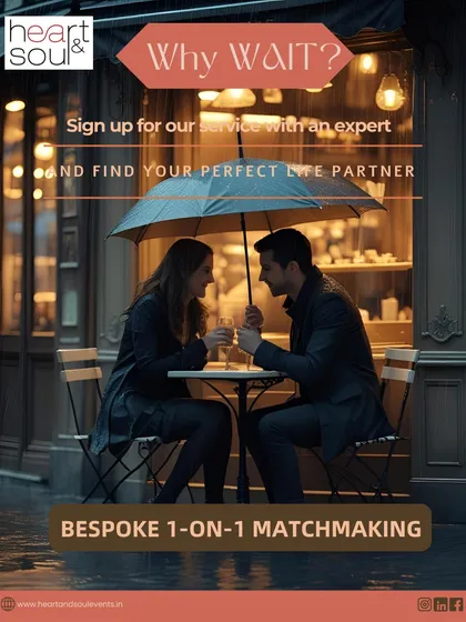 Sharing a cup of coffee on a rainy day with your one and only. My service helps you find a companion for life's cozy, simple pleasures.