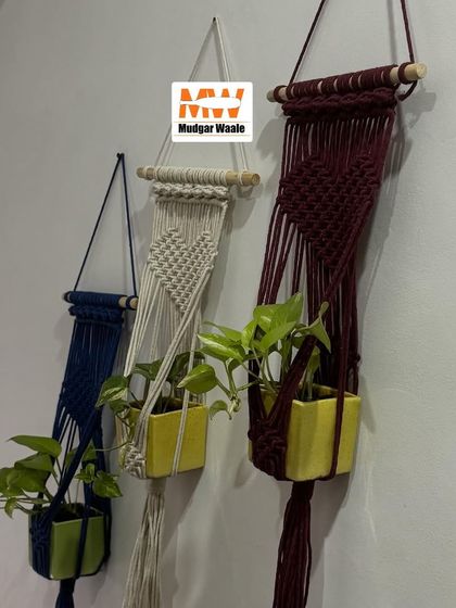 Eshtyles - Custom Macrame Home Decor Functional Decor: Wall Shelves & Plant Hangers photo 19