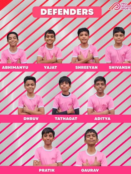Presenting the defenders of our Under-13 squad for the Thane Youth League.