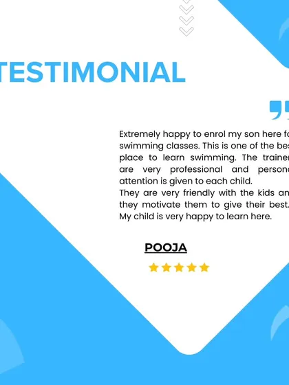 "The trainers are very professional and personal attention is given to each child." Thank you, Pooja, for your kind words. We're so glad your child is happy learning with us.