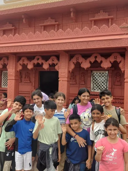 A cultural excursion during our Chiplun training camp. We believe in holistic development, which includes exploring the local surroundings and learning outside the track.