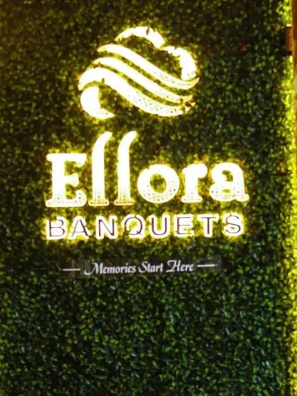 This is the brand logo for Ellora Banquets in Sanpada, where "Memories Start Here". It's my promise to you that I'll help you create an unforgettable event at this fantastic venue.