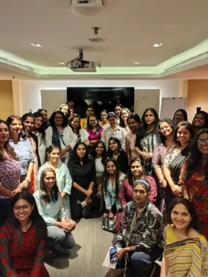 Some dreams feel impossible until you start manifesting them. This group photo from the Godrej Women Entrepreneurship Program is a reminder of the power of belief, action, and community.