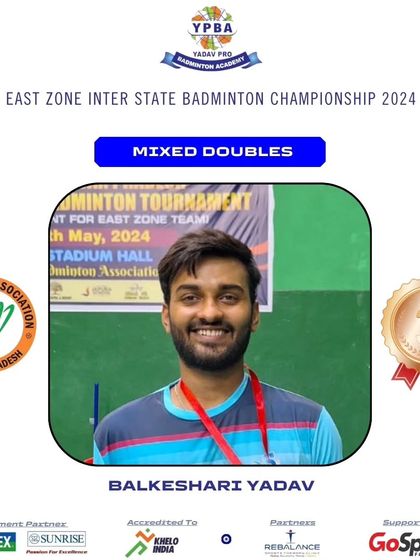 Yadav Pro Badminton Academy - Professional Badminton Coaching Programs State & Zonal Tournament Winners photo 58