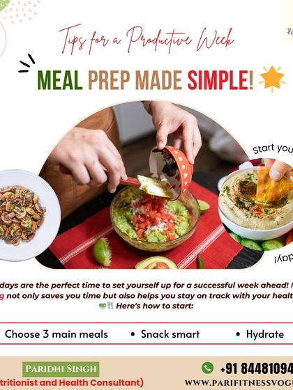 Meal prepping is my top tip for a productive and healthy week. This post shows you how to start by choosing main meals, preparing smart snacks, and remembering to hydrate to save time and stay on track with your goals.