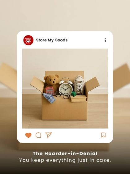 Are you a 'Hoarder-in-Denial' who keeps everything just in case? It's okay, I have plenty of space for your 'just in case' items.