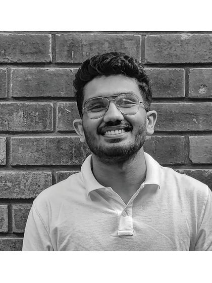 Ar. Kausthub Hareendran, a project architect and master of meticulousness, known for his speed and skill with any software.