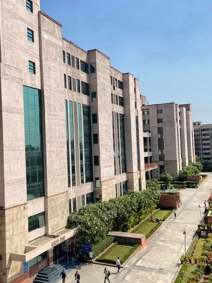 A view of the Delhi High Court building. I practice across all levels of the judiciary, from trial courts to the High Court and Supreme Court.