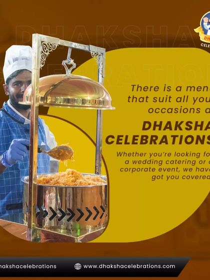 Dhaksha Celebrations - Wedding Catering Grand Buffet & Dining Setups photo 16
