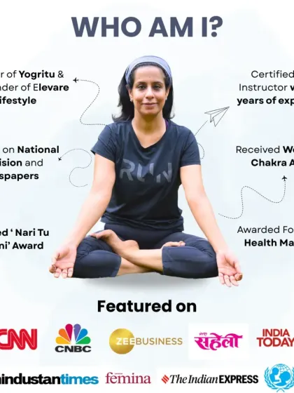 With over 20 years of experience as a Certified Yoga Instructor, I have dedicated my life to the science of healing through yoga. I bring this experience, along with national recognition, to every personalized session I conduct.