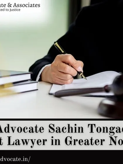 As a top bail lawyer in Greater Noida, Advocate Sachin Tongad provides critical legal support when it's needed most. We are here to help you navigate the bail process.