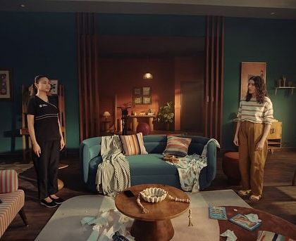 The "before and after" moment. I styled the Urban Company professional in a clean, smart uniform to contrast with the homeowner's casual attire, visually representing the solution.